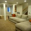 Basement family room