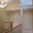 Upstairs hall and skylight