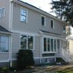 Back of house after second-floor addition