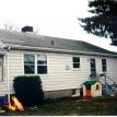 Back of house before second-floor addition